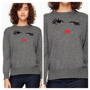 Kate spade winking eye sweater Clearance